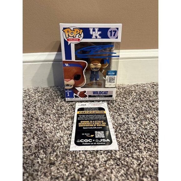 Autograph Other - Tyler Herro signed autographed University of Kentucky Wildcat Funko Pop! #17 JSA